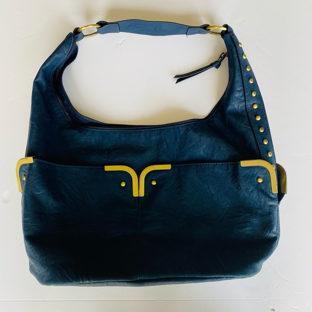 Bueno, navy blue, shoulder bag
